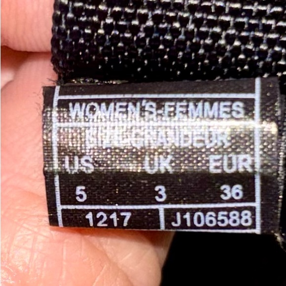 CHACO Blue Black Hollow Eclipse 3 Strap Toe Loop Sport ZX/3 Sandals W’s 5 - Picture 6 of 6